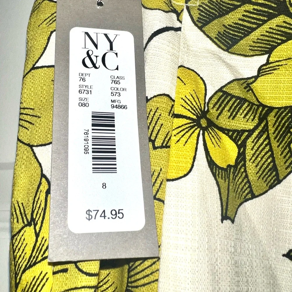 Eva Mendes for NY&Co Floral Print Women's Skirt - Picture 5 of 8